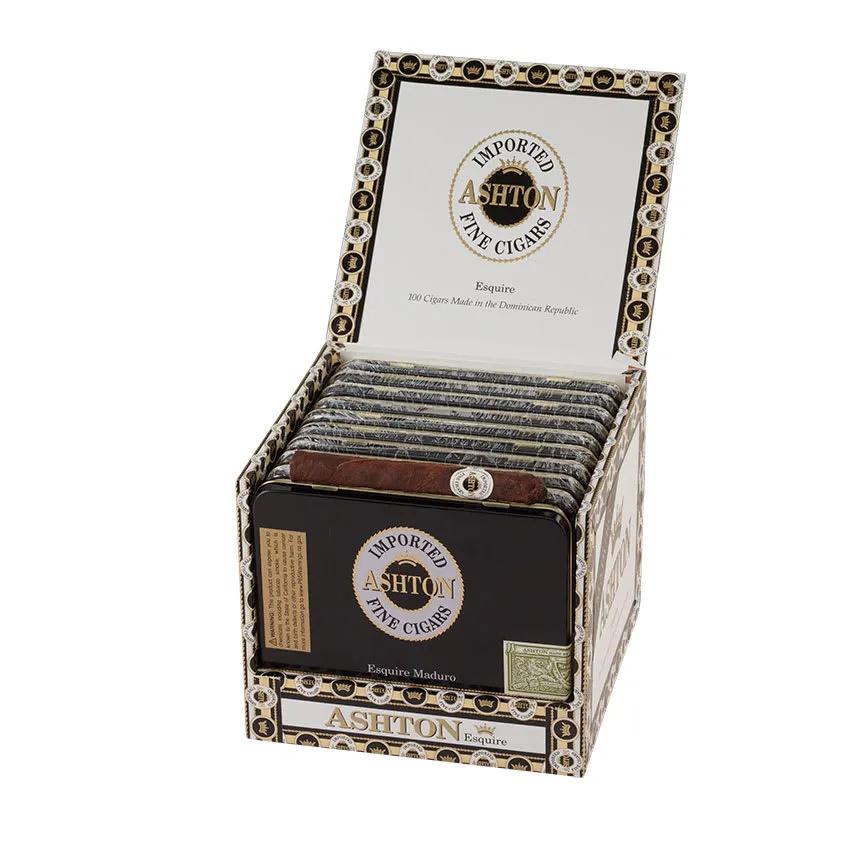 Ashton - 10 Esquire Maduro - Tin