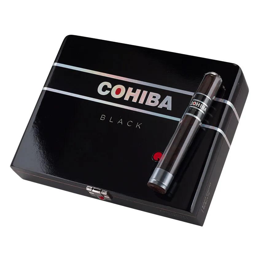 Cohiba - Black Robusto Glass Tubo