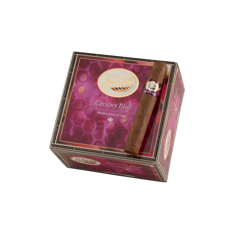 Tatiana - 10 Groovy Blue Miniature - Tin